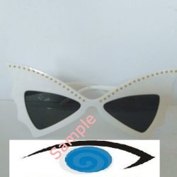 Movie adapted eyeglasses frame