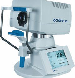 Octopus visual field analyzer